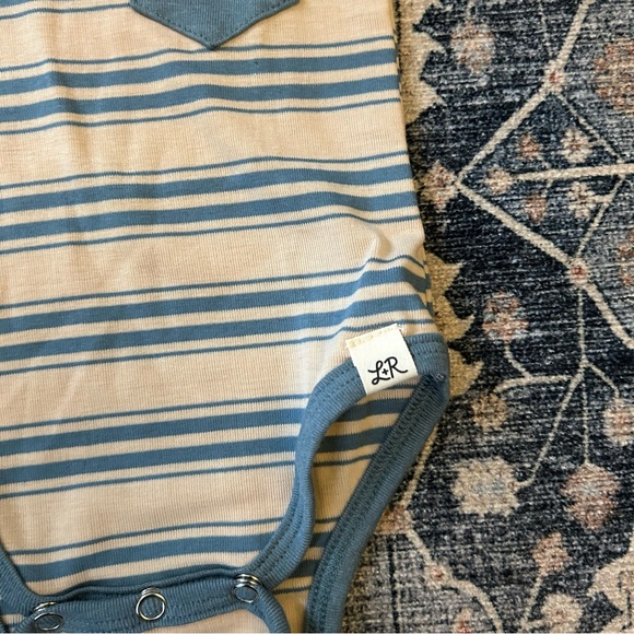 Little Road Co. Striped Onesie - NEW! - Picture 3 of 3